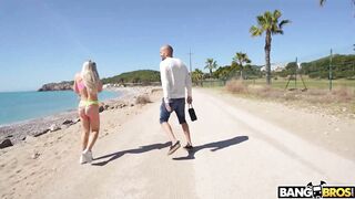 Hot - It's Time For Wild Public Sex With Slutty Blonde Babe Angie Lynx And Potro De Bilbao