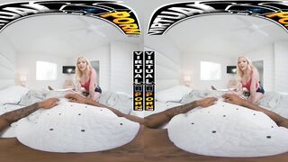 VIRTUAL PORN - Blonde PAWG Dixie Lynn Taking Deep BBC Anal