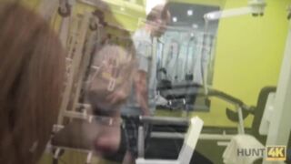 Fantasy Slender teen interrupted training to be fucked for..