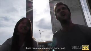 Fantasy Pickup at bus station works and angelface Angella