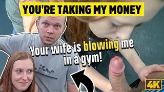Fantasy Naive gym bunny has sex with rich male instead