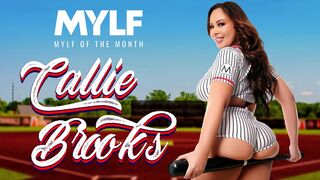 Milf Of The Month - Callie Brooks Provides A Sneak Peek Into Her Sex Life And Rides A Lucky Cock