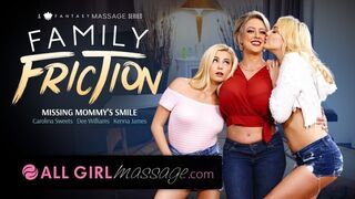 Massage Lesbian Step-Daughters Massage MILF Mommy!